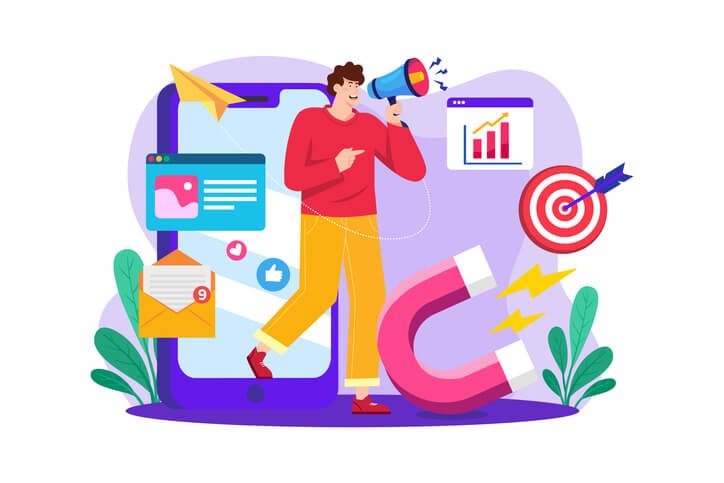 GDPR Compliant Leads Illustration