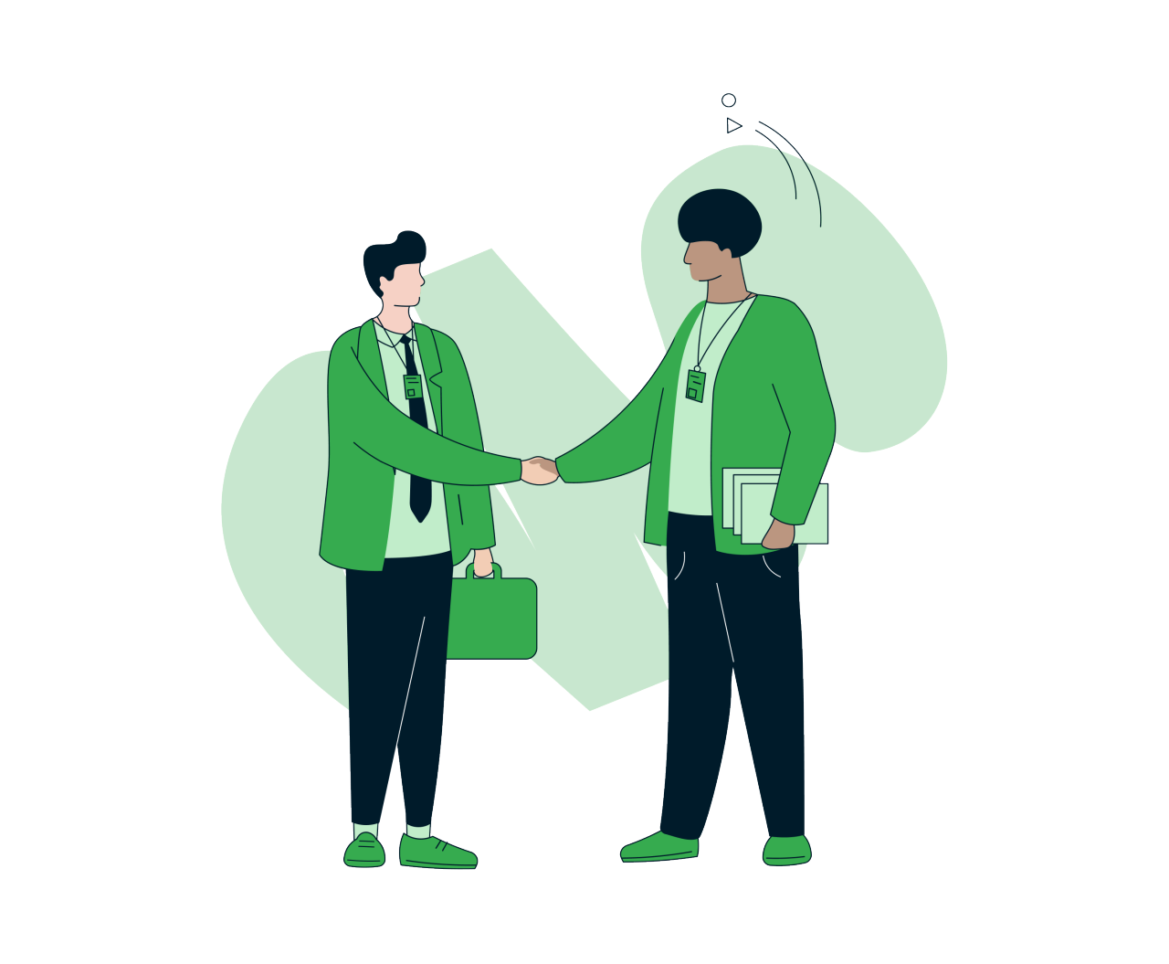illustration of event attendees
